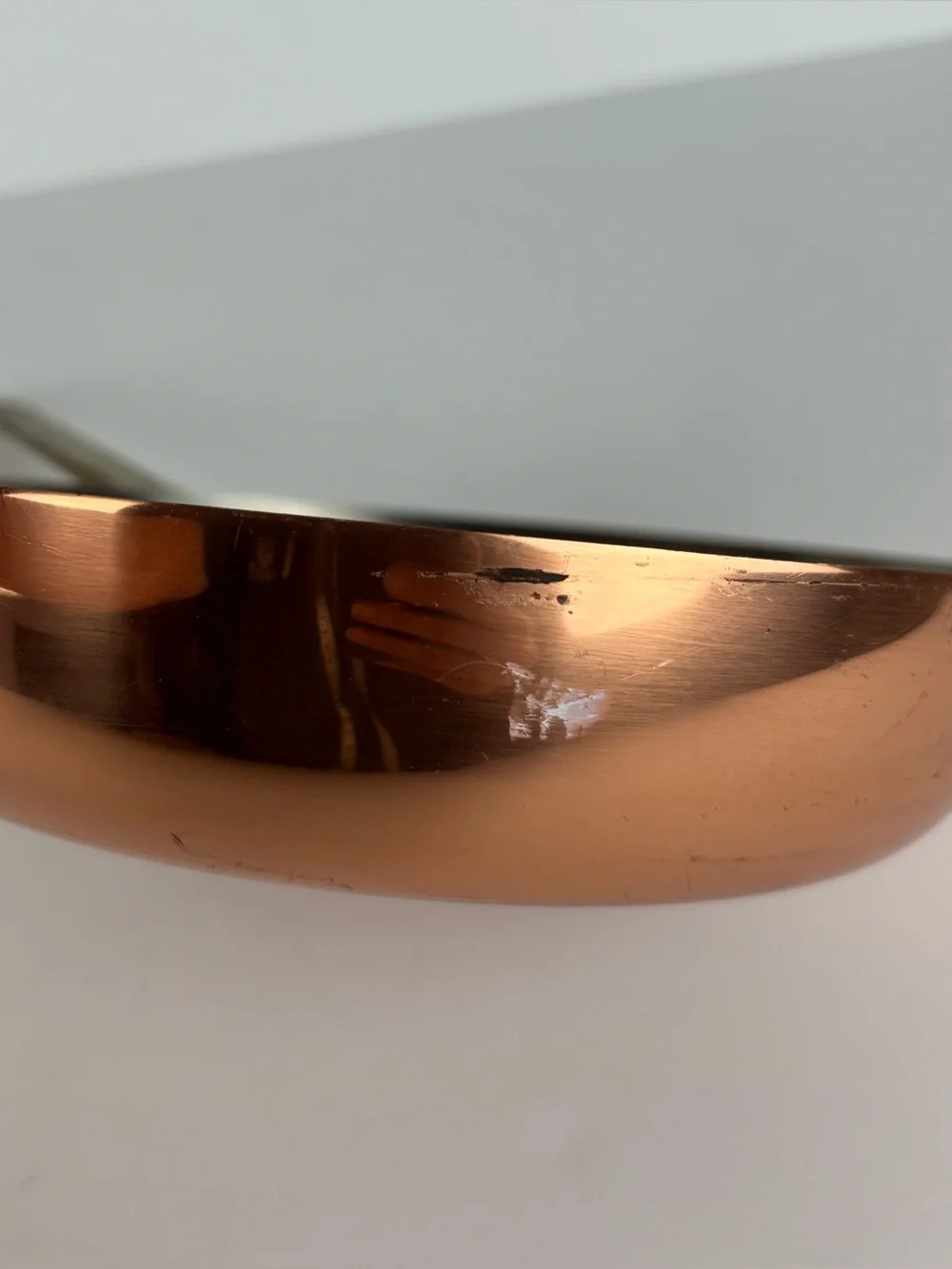 Vintage Paul Revere Ware Signature 1801 Copper Skillet Fry Pan 8.5